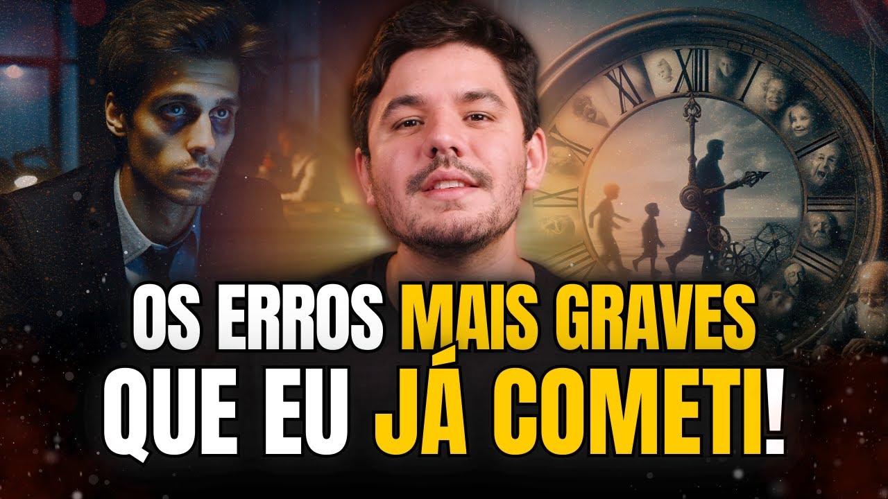 3 erros que eu cometi e o que eu aprendi com cada um deles!