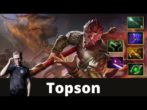 Topson | Monkey King | Game 2 | OG VS Natus Vincere | Dota 2 Pro Gameplay