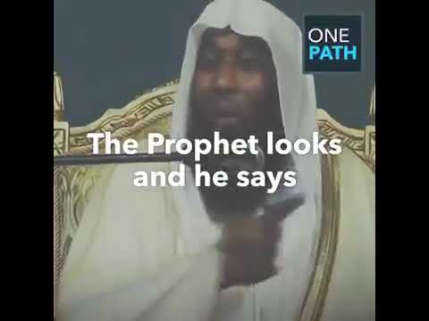 Beautiful speech from Sheikh Badr Al-Mishari