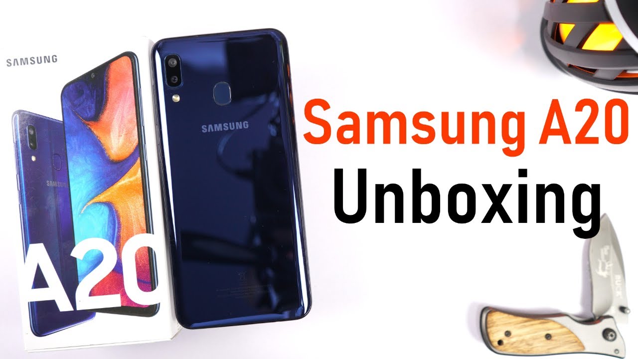 Samsung A20 Unboxing, Specs, Price, Hands on Review