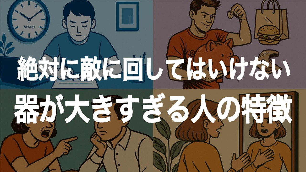 【敵に回すな】器が大きすぎる人の特徴１０選