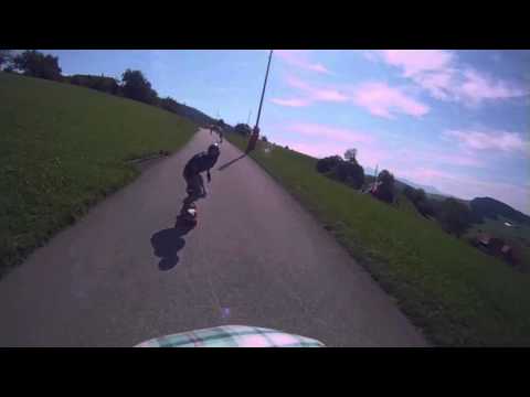 ROCKET Longboards team at the Cheese Valley Freeride 2015