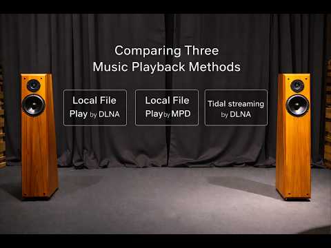 Comparing three music playback method