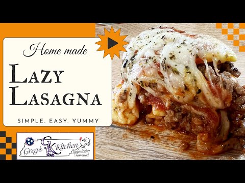 Lazy Lasagna Casserole: Quick, delicious, and effortless