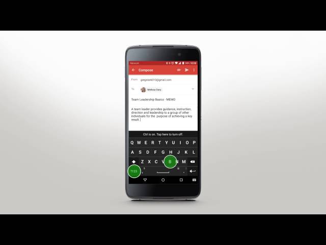 DTEK50 by BlackBerry - Keyboard and Typing: Official How To Demo