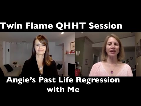 Angie's Past Life Regression with Twin Flame Love and Healing (QHHT Pt 2)