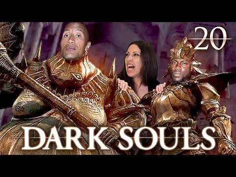 Dark Souls Walkthrough Part 20 - Ornstein and Smough Boss Fight