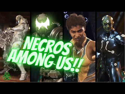 SWEATING IT OUT AGAINST THE NECROS OF INJUSTICE 2!! Champions of the Realms Biohazard Run!