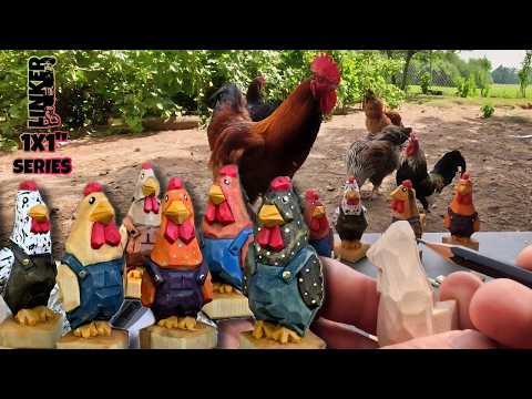 Farmer Chicken in Overalls tutorial thumbnail