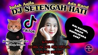 Download lagu DJ SETENGAH HATI | INDAH AQILA COVER | ADA BAND 🎶 | REMIX TERGAROX 2021 | MAMA OYEN MAMA ZILLA!!! mp3