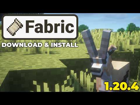 OMG! Easiest Way to Install Fabric in Minecraft 1.20.4!