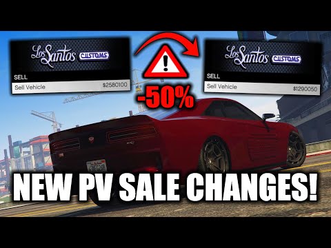 DO NOT Sell Another Vehicle In GTA Online Without Watching This Video! (NEW PV Sale Changes)