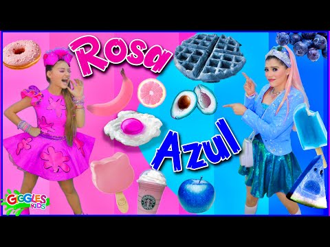Desafío ROSA VS AZUL | GIGGLES KIDS
