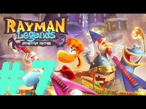 Rayman Legends Definitive Edition 100% Walkthrough Part 7 - Living Dead Party