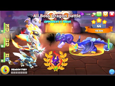 All Boss Dragon battles-Dragon Mania Legends | Nightmare Mode | DML