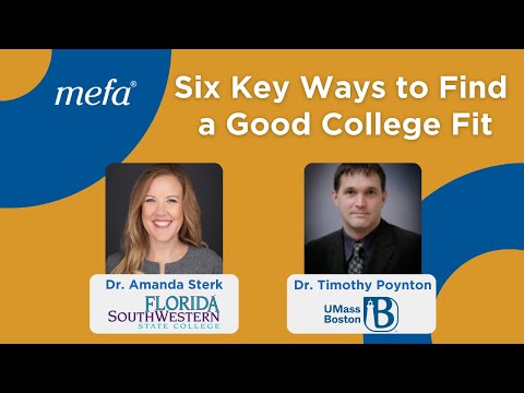 Six Keys to Finding a Good College Fit