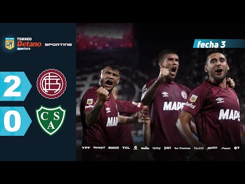 LANÚS 2 - 0 SARMIENTO I Resumen del partido | #TorneoBetano Apertura 2025