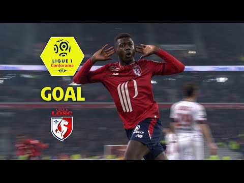 Goal Nicolas PEPE (55') / LOSC - EA Guingamp (2-2) (LOSC-EAG) / 2017-18