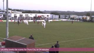 preview picture of video 'Truro City 2 v 1 Weymouth - 8th April 2014'