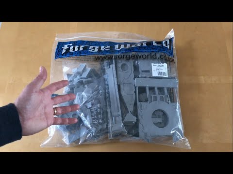 Legion Fellblade Super Heavy Tank: Out of The Pack Review (Horus Heresy, Forge World, WH40K)