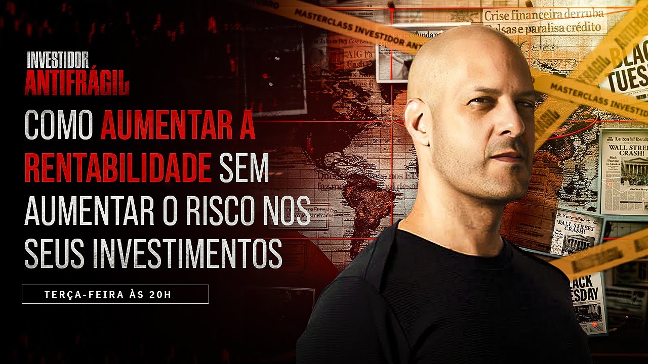 Como aumentar a rentabilidade sem aumentar o risco nos seus investimentos!📈