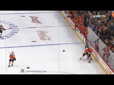 Scott Laughton vs Connor Murphy