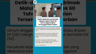 Hanya karena Masalah Spion Bersenggolan, Oknum Brimob Maluku Tega Hajar Kakek Berusia 60 Tahun