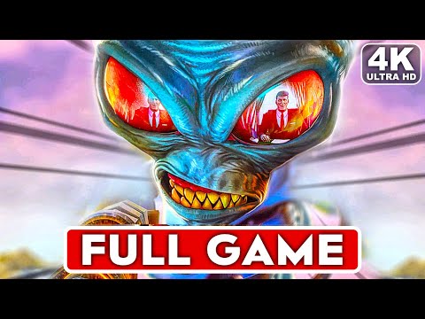 DESTROY ALL HUMANS REMAKE Gameplay Walkthrough Part 1 FULL GAME [4K 60FPS PC] - No Commentary