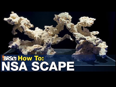 How to NSA Aquascape: A step by step negative space guide for your reef tank - Marco Reef Saver Rock