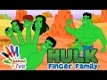 HULK Finger Family Nursery Rhyme For Children