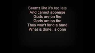 Korpiklaani - Gods on fire (LYRICS)