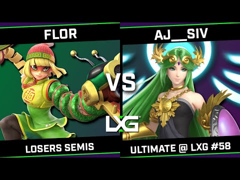FLOR (Min Min/Lucina) vs aj__siv (Palutena) - Smash Ultimate @ LXG 58