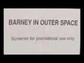 Barney In Outer Space Screener For Promotional Use Only Demo VHS