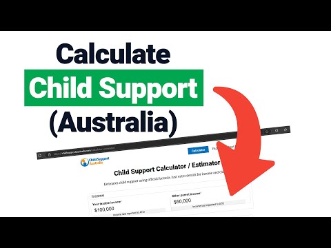 Watch — Calculate Child Support in Australia, a demo — family law explainer