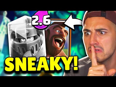 SCUSATE... SNEAKY GRAN CAVALIERE nel 2.6 DOMATORE! 😈 Clash Royale ITA