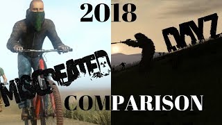 DAYZ vs MISCREATED 2018 Game Comparison (Part 1 *Goal Achieved!*)