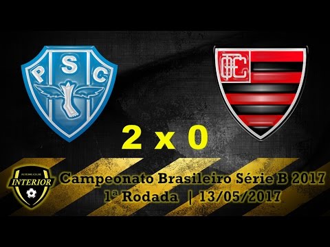 PAYSANDU 2 X 0 OESTE - CAMPEONATO BRASILEIRO SÉRIE B 2017 - 1ª RODADA