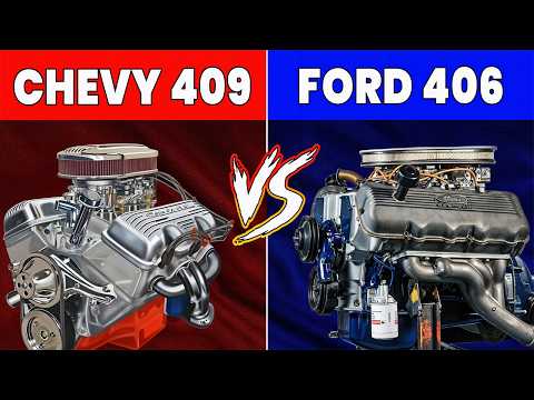 Thumbnail for Chevy 409 Widowmaker vs Ford 406 FE || Who Was The King
