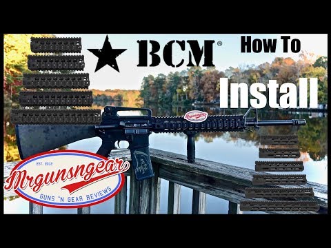 How To Install Bravo Company QRF \u0026 MCMR AR-15 Handguards