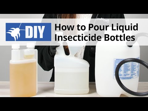  How to Use Liquid Insecticide Measuring Bottles Video 
