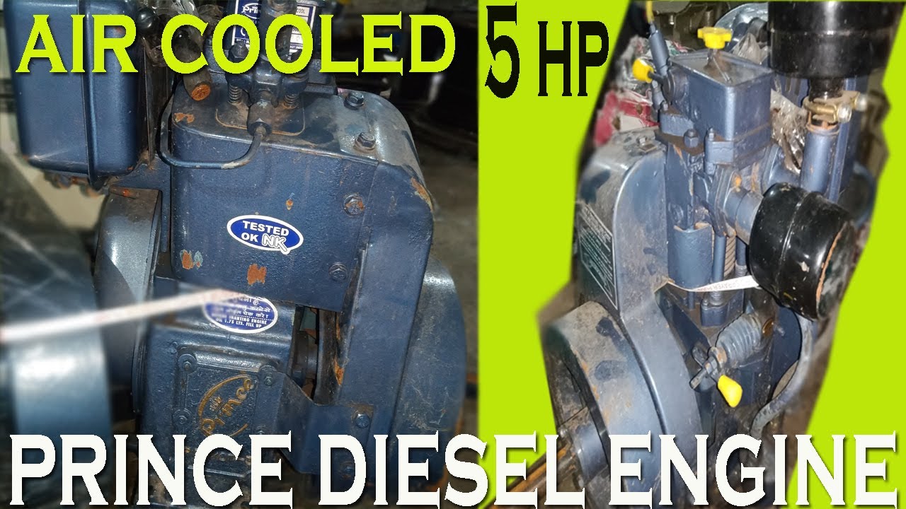 PRINCE DIESEL ENGINE|AIR COOLED|5-HP|ENGINEGYAN||