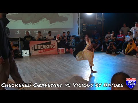 Culture of 4 2022 Bboy Top 8 Checkered Graveyard vs Vicious by Nature
