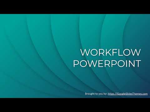 Amazing Colorful Design - Workflow Slides Template