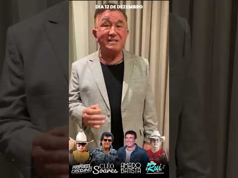 Amado Batista Chamada de Show Vitória do Xingu Pará - 2025