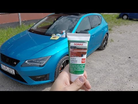 Полироль для фар, акрила, пластика 75 мл SONAX Scratch Remover NanoPro (305000) - фото 1 - id-p1852831860