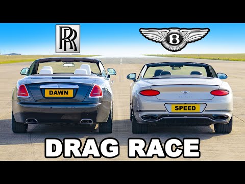 Rolls-Royce v Bentley: DRAG RACE