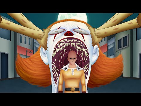 Saitama Vs Pennywise Full Fight ll Animation