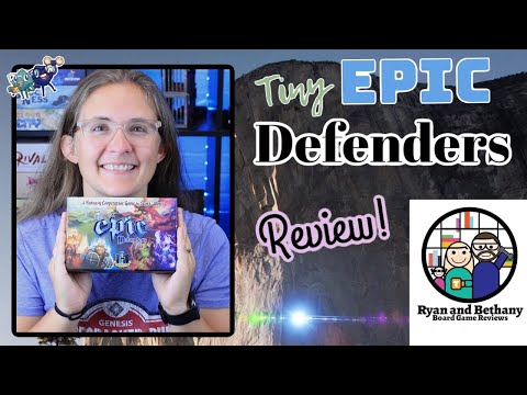 Ryan and Bethany review Tiny Epic Defenders!