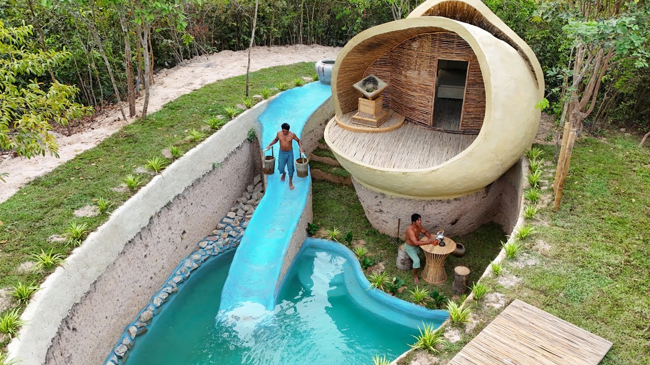 189Day Build Private Underground Swimming Pools In Modern Luxury Millionaire House