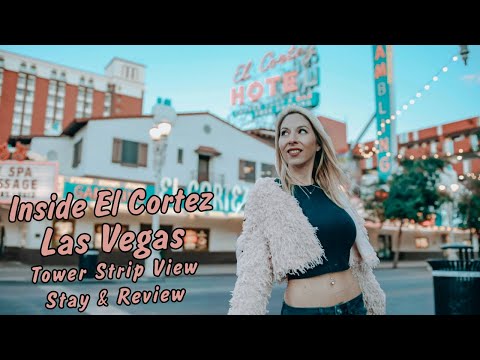 Inside El Cortez Las Vegas Hotel: Exclusive Stay & Casino Adventure!🌟Top Room & Food in Downtown